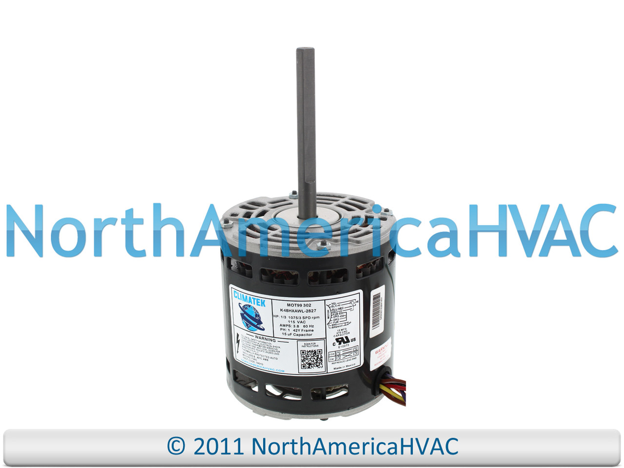 Furnace Blower Motor 1/3 HP 115v Replaces Coleman 024-36266