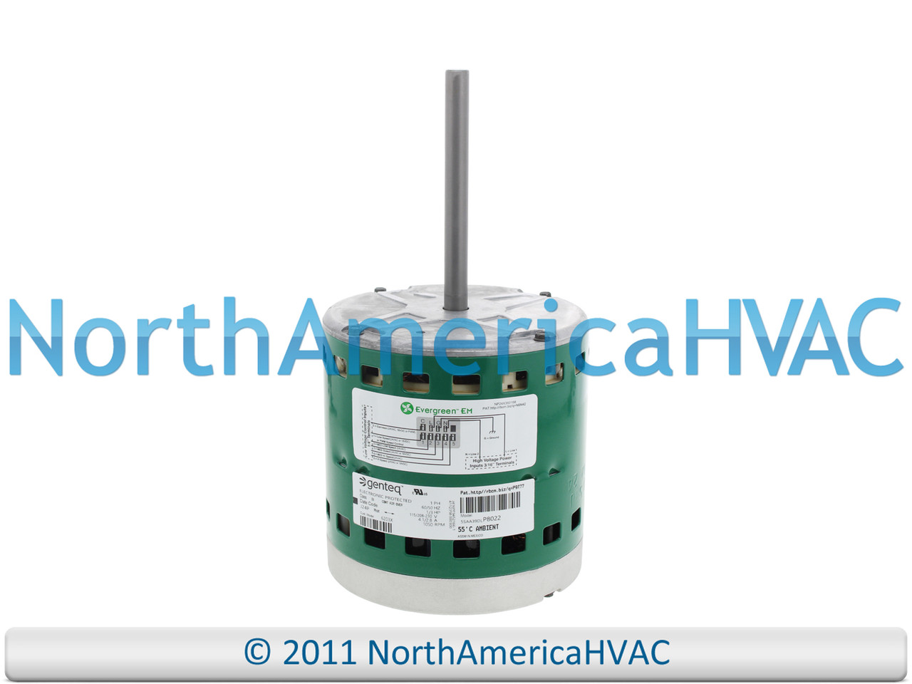 X13 1/3 HP 230v ECM Replacement Motor fits Carrier Bryant Payne
