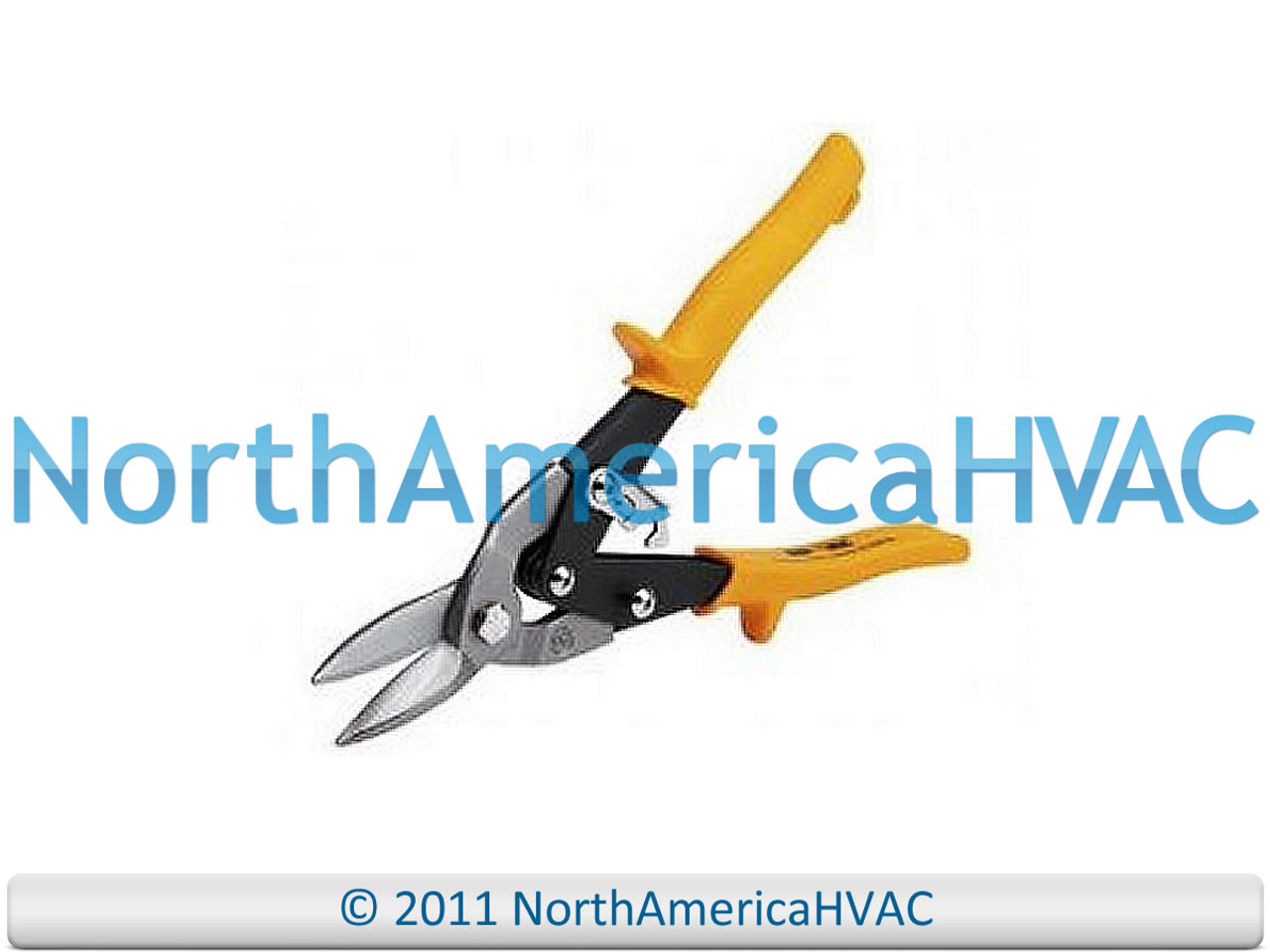 HVAC Premium Straight Cut Aviation Snips - Metal, Tin Cutting Shears