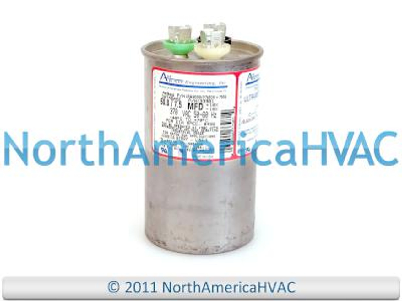 Made in USA Amrad Capacitor 60/3 60.0/3.0 370 Volt VAC 33591 RA2000/37 606+305 
