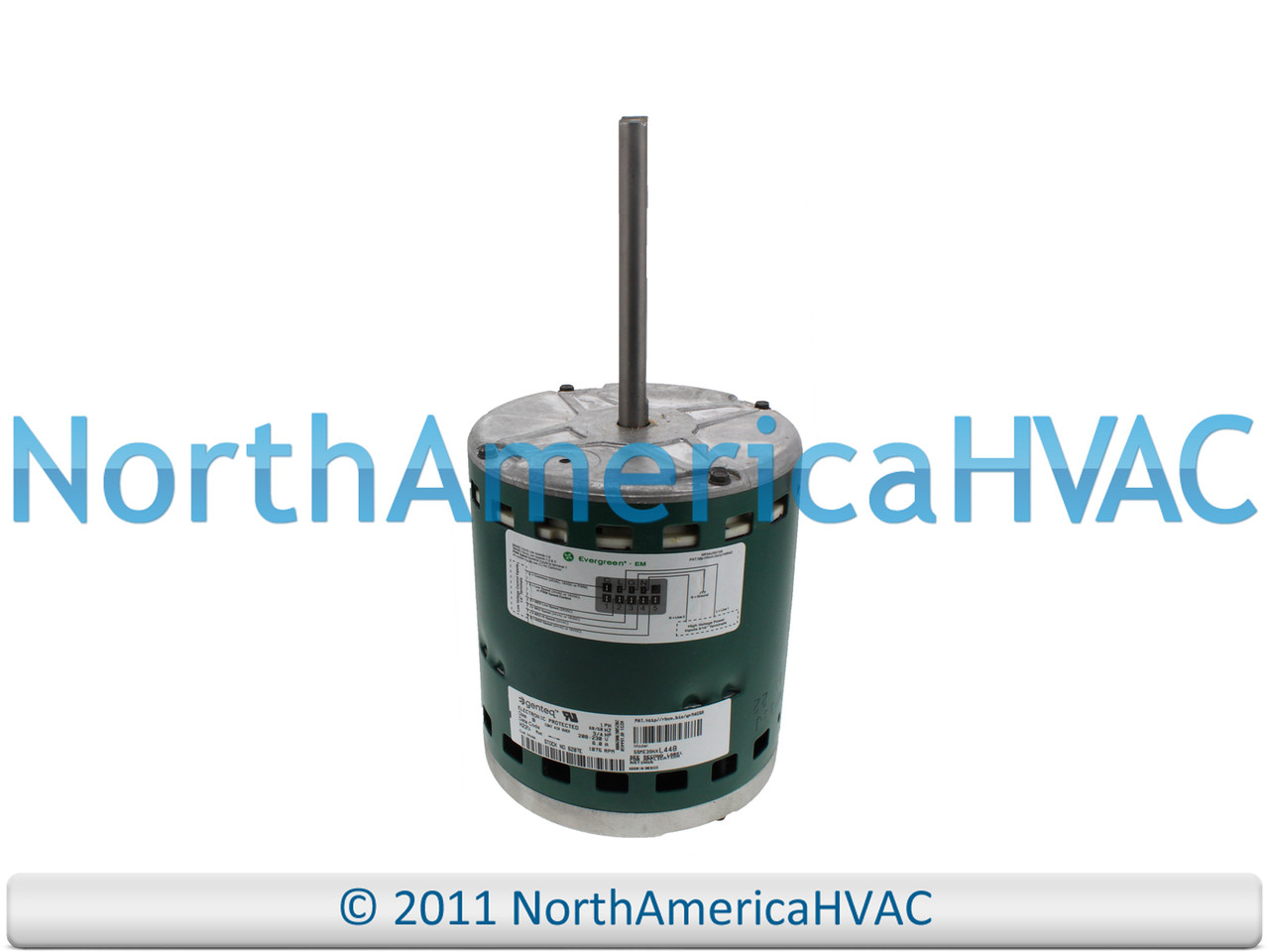 6207E - Genteq 3/4 HP 230 Volt X13 Evergreen Furnace BLOWER