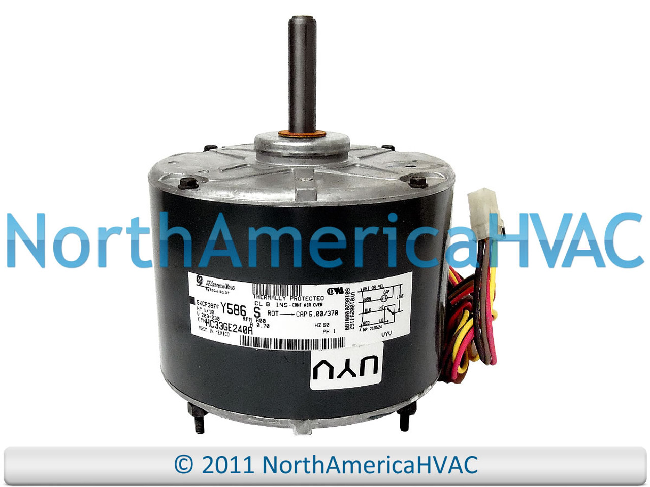 OEM ICP Heil Tempstar Comfortmaker Condenser FAN MOTOR 1/10 HP 208-230v  Replaces 1173774 - North America HVAC