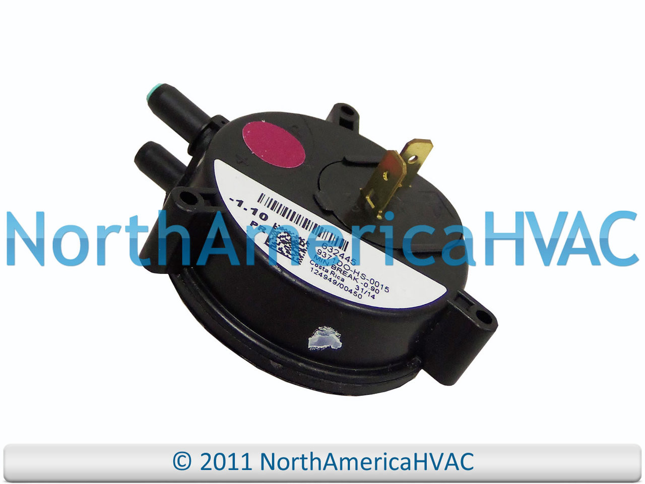 OEM Intertherm Nordyne Miller Tappan Air Pressure Switch Replaces MPL