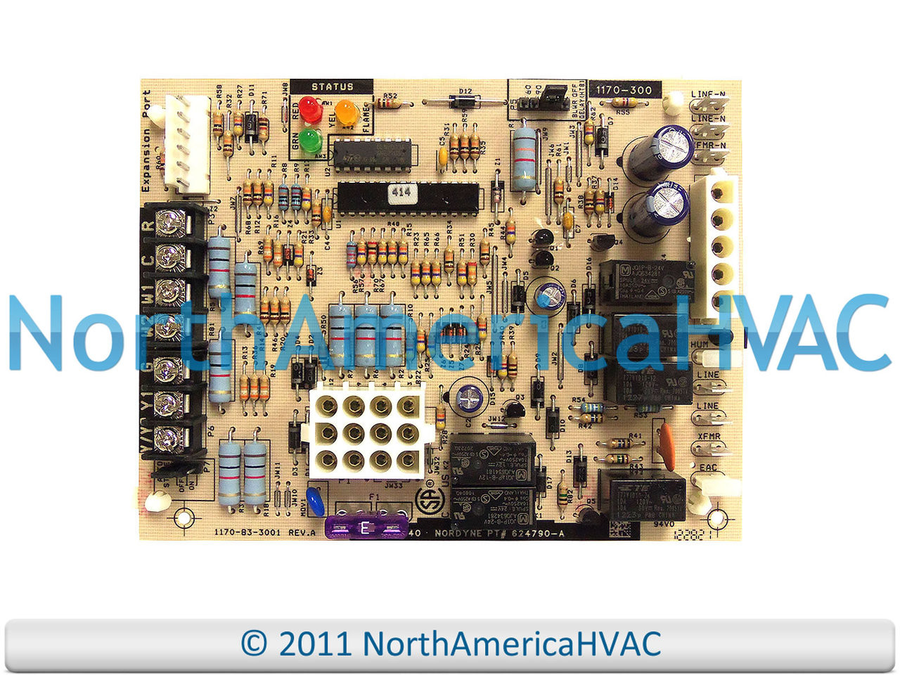 OEM Intertherm Nordyne Miller Maytag Furnace Control Circuit Board