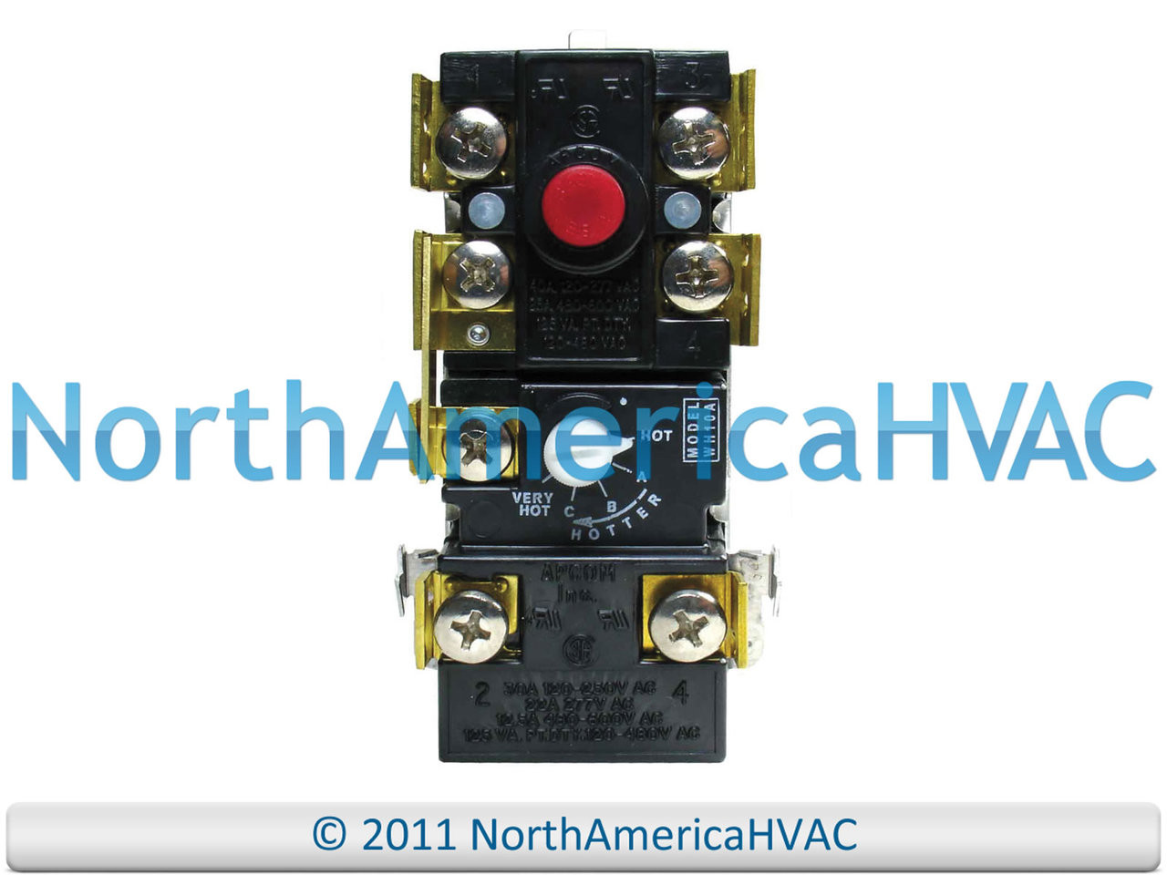 Electric Water Heater Single Thermostat Limit Switch Apcom Bradford White Wh10 A North America Hvac