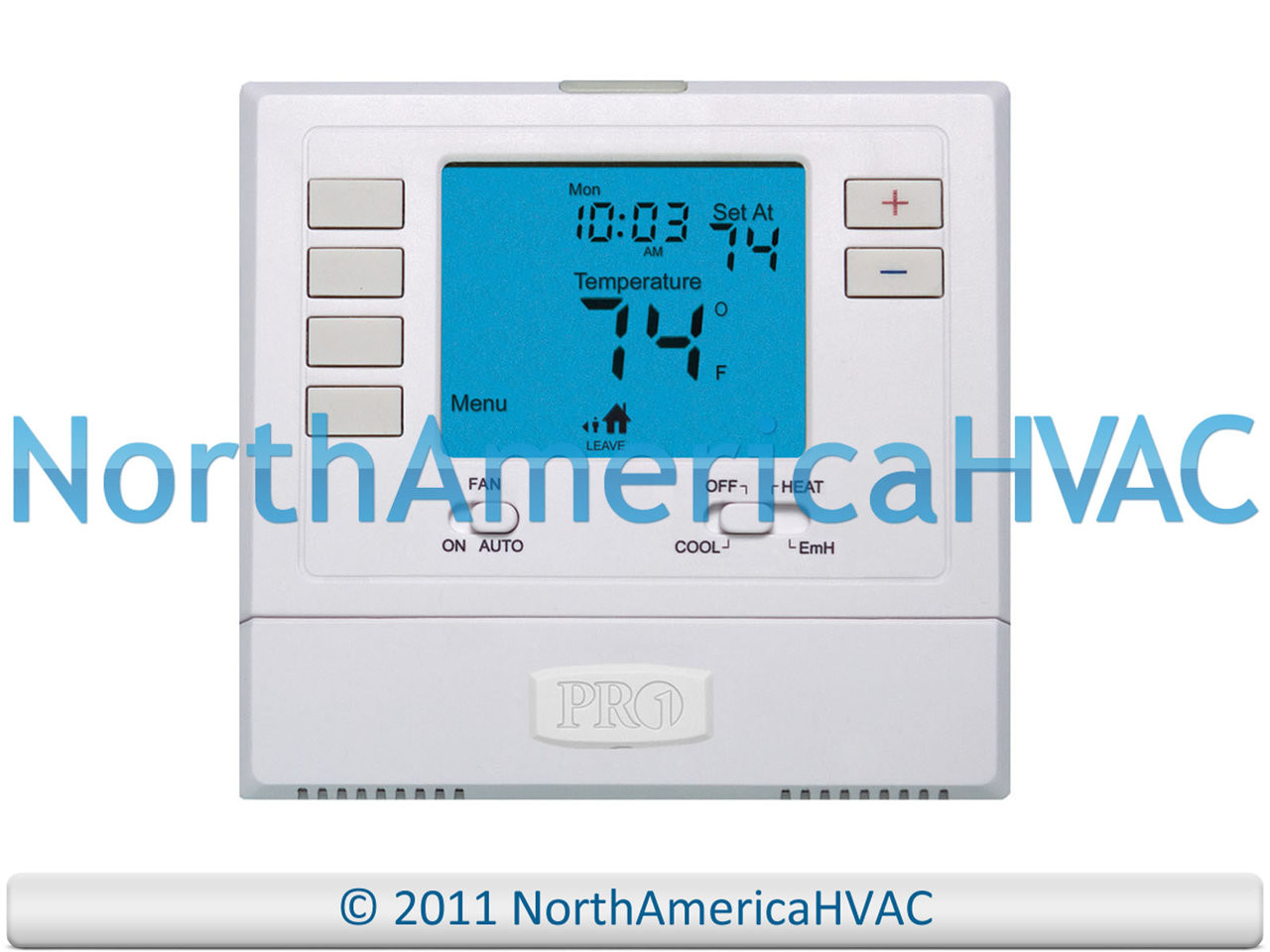 Pro1 IAQ T725 Digital 5/1/1 Day Programmable Heat Pump Thermostat
