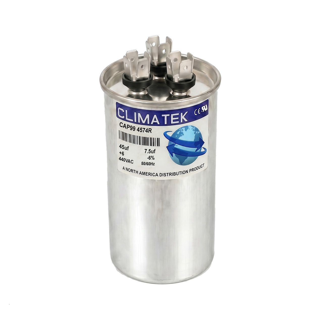 HC98JA047 HC98JA047D - ClimaTek 45/7.5 uf MFD 370 Volt Capacitor