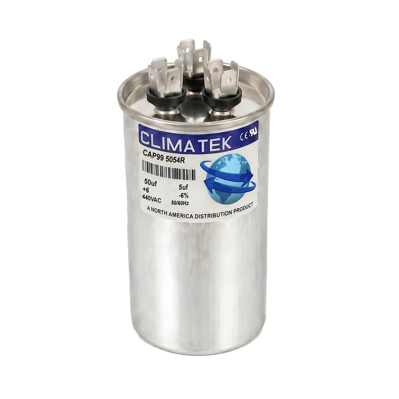HC98JA051 - ClimaTek 50/5 uf MFD 370 Volt Capacitor Replaces