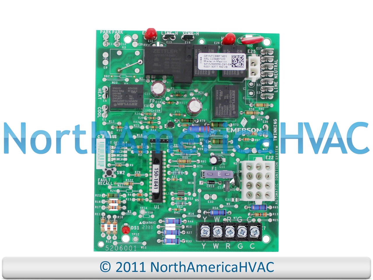 OEM Goodman Amana Emerson Furnace Control Circuit Board 50M56-281