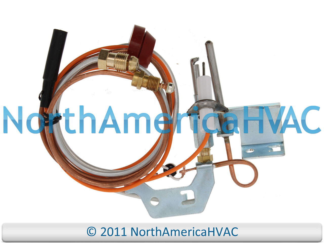 Water Heater Pilot Assembly Ignitor Nat Gas 190 Deg Fits AO Smith