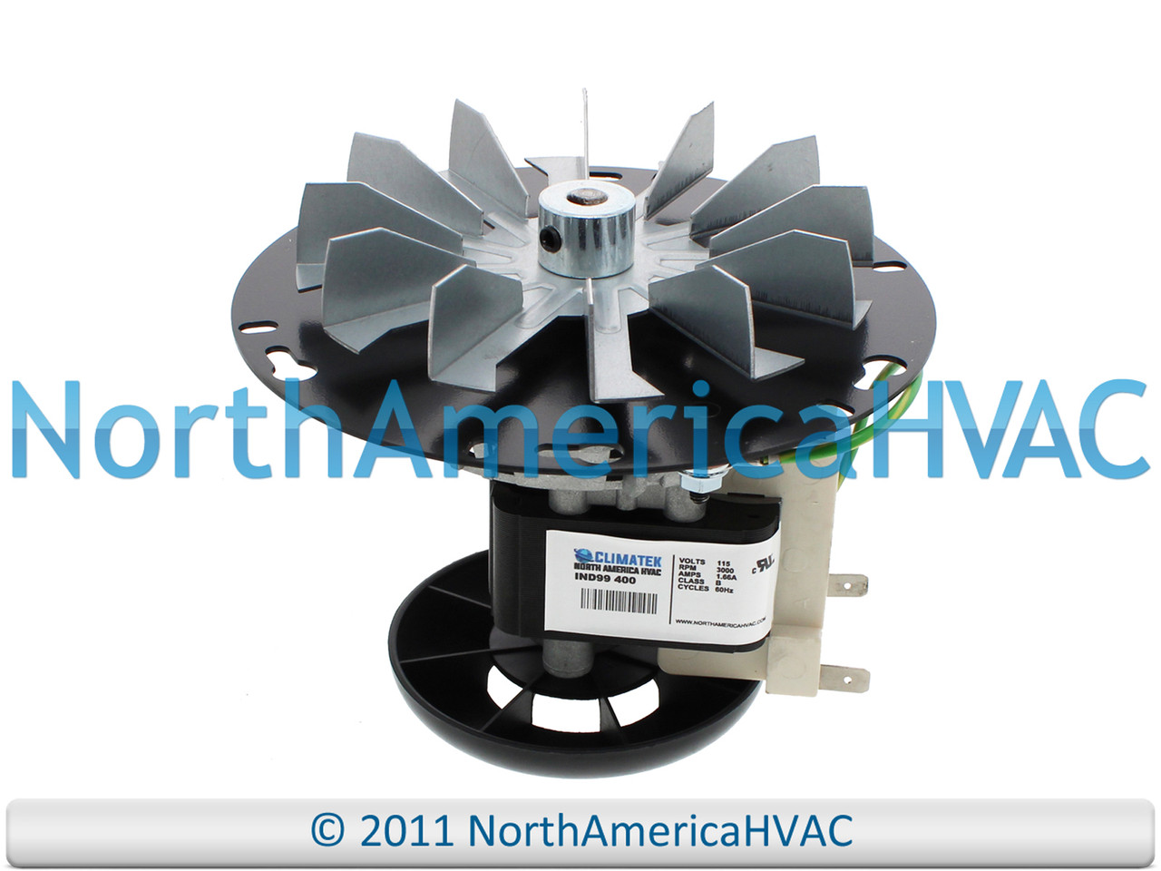 Climatek Pellet Stove Exhaust Vent Inducer Motor 7058-1711 7058