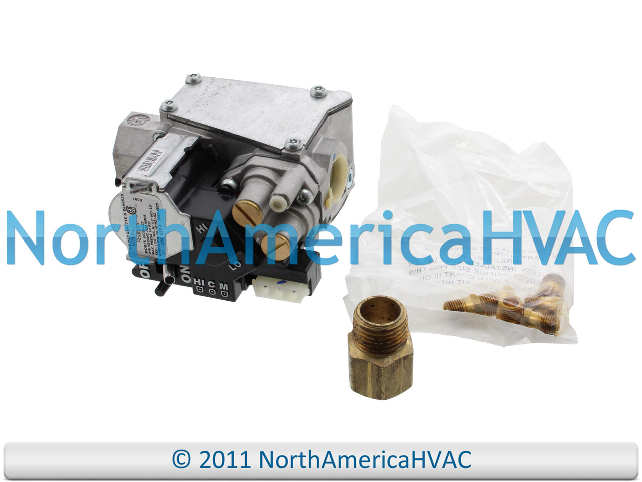 OEM LP Gas Valve and Conversion Kit Replaces White Rodgers 36G55