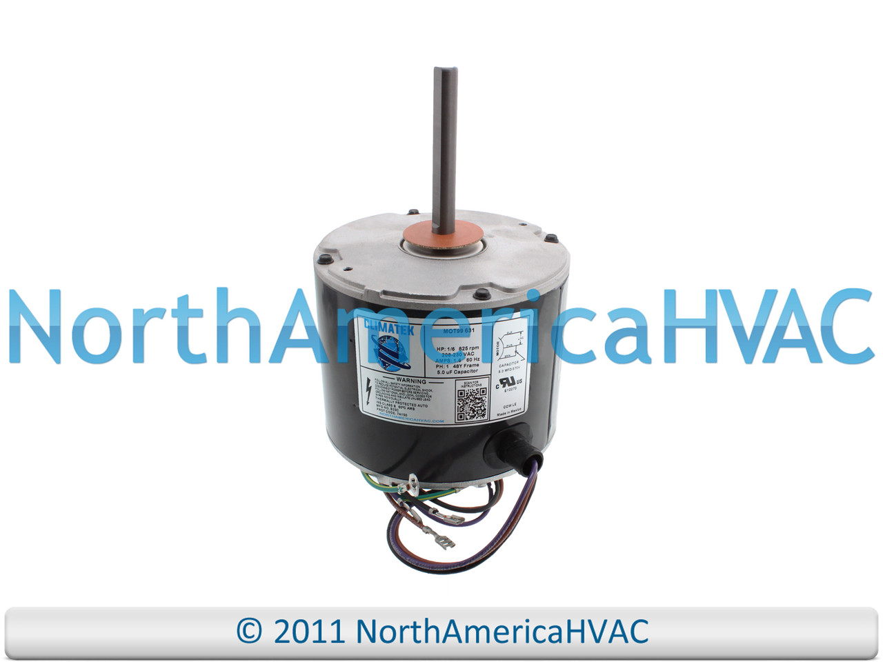ClimaTek Condenser Fan Motor Replaces Trane American Standard