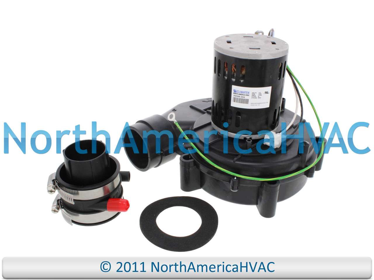 ClimaTek Furnace Blower Draft Inducer Motor 115v Fits York Luxaire