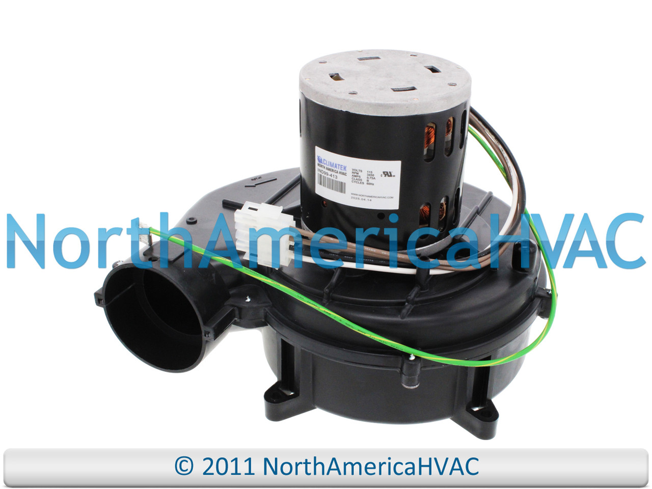 ClimaTek Furnace Blower Draft Inducer Motor 115v Fits Rheem Ruud
