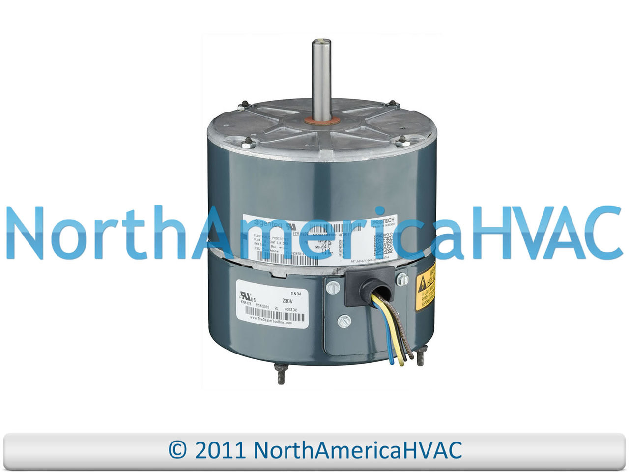 OEM GE Genteq Condenser Fan Motor 1/5 HP 208230 V 5KCP39FFAB35S