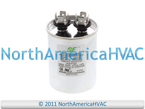 OEM Trane American Standard Run Capacitor Round 15 uf 440 volt Replaces CPT483 CPT498 CPT499