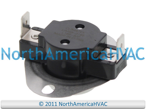 NEW 165 Degree Limit Switch Electric Furnace Air Handler Dryer Replaces L165 L165-40F