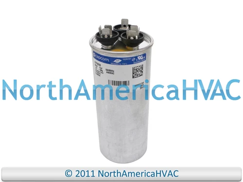 ICP Heil Tempstar Dual Run Capacitor Round 40/5 uf MFD 440 Volt VAC 1172114