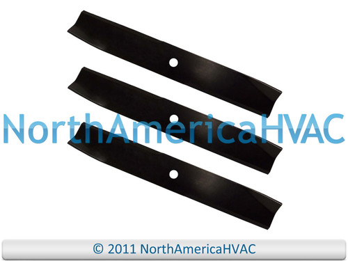 3x TrueCut Dealer Choice 17 x  2½ Med. Lift Lawn Mower Deck Blade | 50-2105 51-2096 50-2115 50-3985