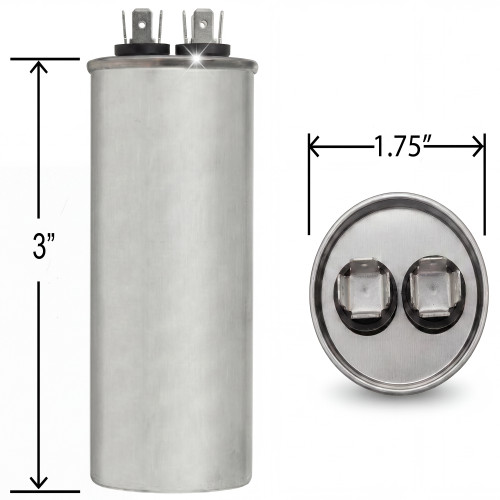 USA2209 - 15 uf MFD 440 Volt ClimaTek Capacitor Replaces Amrad