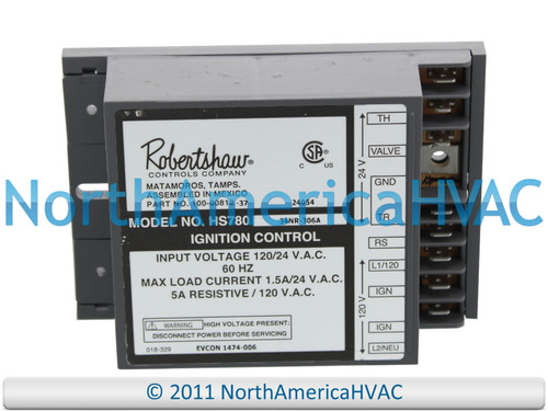 Robertshaw Ignition Control Board Replaces 100-812-44 1474-0061A 6245130