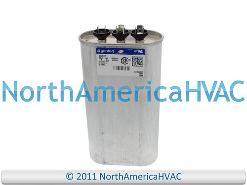 Capcom GE Genteq Capcom Run Capacitor 80 + 5 uF MFD 440 Volt Oval 12297