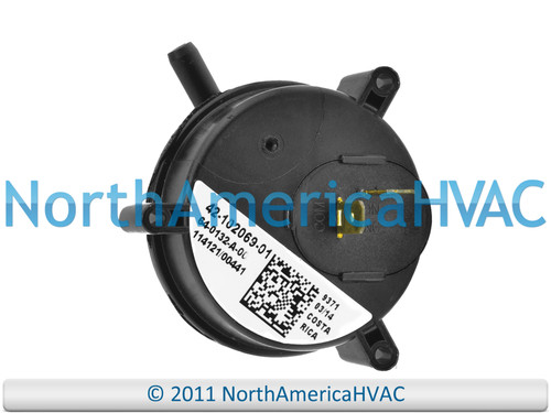 OEM Rheem Ruud Weather King Furnace Air Pressure Switch Replaces 42-102069-01