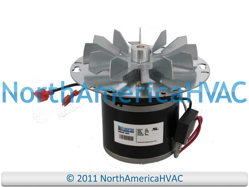Climatek Pellet Stove Exhaust Vent Inducer Motor 80P31093 80P20001A-R