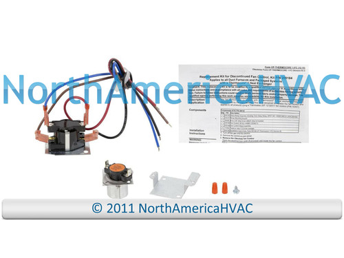 RZ209184 209184 REZ-209184 Furnace Heater AC A/C Air Conditioner Conditioning Condenser Heat Pump Relay Contact Coil Voltage Amp Repair Part