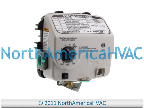 321166-001/100078046 Furnace Heater Gas Valve Shut-off Slow Fast Opening Pilot Spark Hot Surface Ignition Repair Part