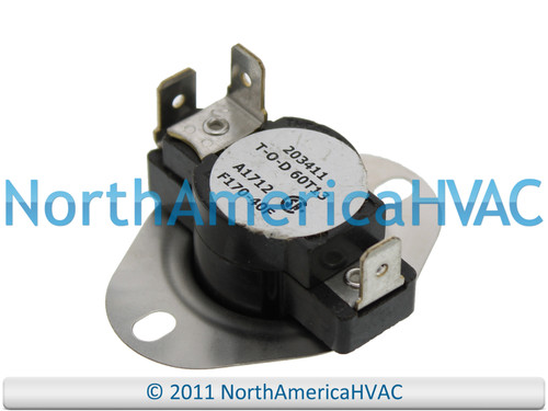 SWT00570 SWT0570 203411-60T13 Furnace Heater Gas Limit Switch Snap Disc Safety Temperature Repair Part