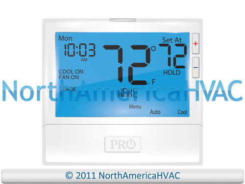 T855SH T805 Thermostat Tstat HVAC Home Wall Heat Cool Fan Blower Heat Pump Air Conditioning Conditioner Furnace Heater Repair Part