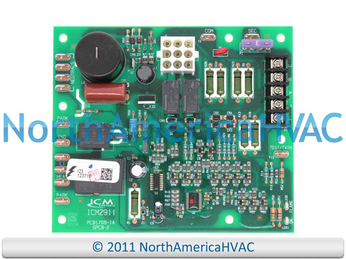 ICM2911 PCB1708-1A Furnace Heat Pump A/C AC Air Conditioner Control Circuit Board Panel Blower Fan Repair Part