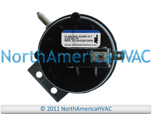 S1-02439716000 Furnace Air Pressure Switch Vent Venter Vacuum Suction Repair Part