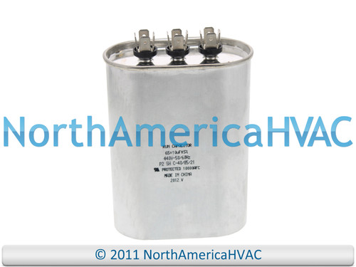 LCD65+10X440 Capacitor Start Run Dual Single UF MFD VAC Volt Booster Microfarad Repair Part