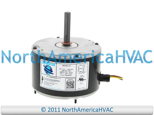 Y75623B26 Furnace Heater AC A/C Air Conditioner Conditioning Condenser Heat Pump Blower Fan Motor HP Horse Power Voltage VAC Amps RPM Repair Part