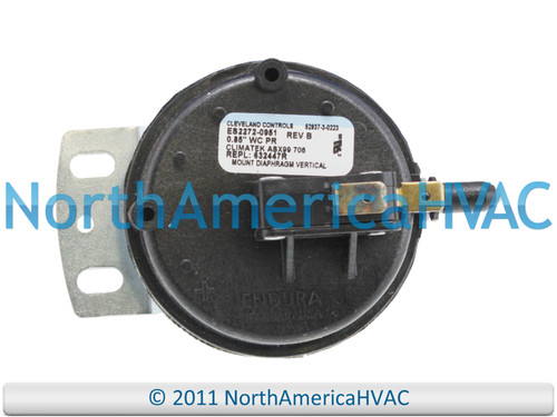 P104371-08 Furnace Air Pressure Switch Vent Venter Vacuum Suction Repair Part