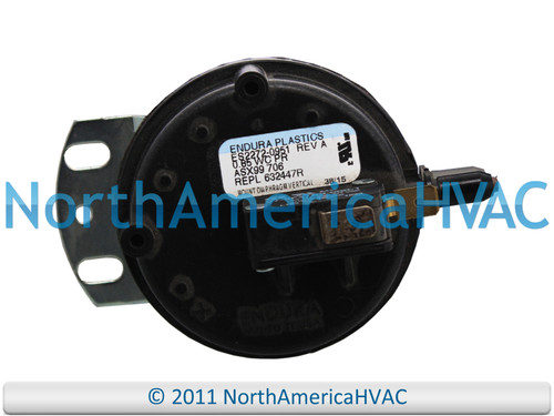 80W65 80W6501 Furnace Air Pressure Switch Vent Venter Vacuum Suction Repair Part