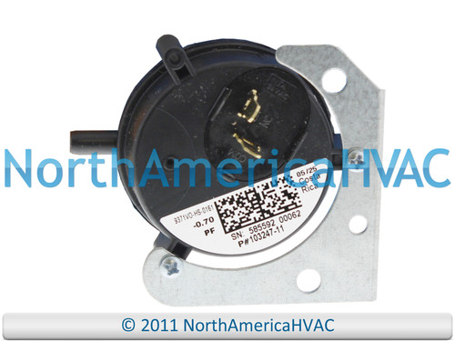 103247-11 Furnace Air Pressure Switch Vent Venter Vacuum Suction Repair Part