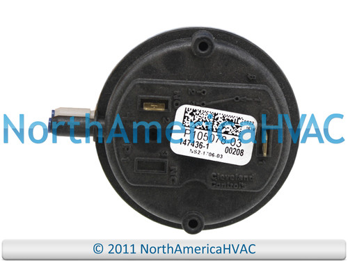 P105078-03 105078-03 Furnace Air Pressure Switch Vent Venter Vacuum Suction Repair Part