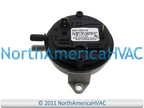 NS2-3003-00 NS2-1181-00 Furnace Air Pressure Switch Vent Venter Vacuum Suction Repair Part