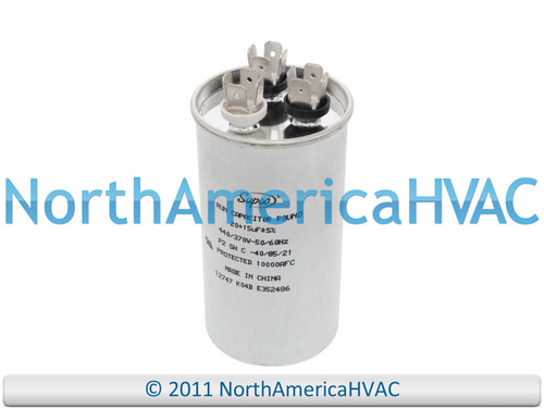 CD20+15X440R Capacitor Start Run Dual Single UF MFD VAC Volt Booster Microfarad Repair Part