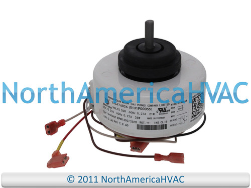 0131P00036 Furnace Heater AC A/C Air Conditioner Conditioning Condenser Heat Pump Blower Fan Motor HP Horse Power Voltage VAC Amps RPM Repair Part