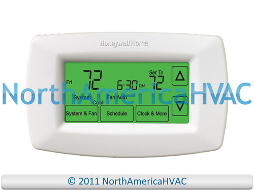 TH7220U1035 Thermostat Tstat HVAC Home Wall Heat Cool Fan Blower Heat Pump Air Conditioning Conditioner Furnace Heater Repair Part