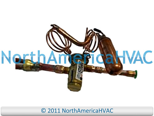 91W15 100254-12 Thermal Expansion Valve TXV A-Coil Refrigerant Freon Piston Metering Device R22 R-22 R410A R-410A R410 R-410 Repair Part