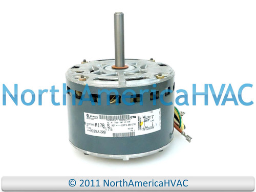 HC39VL208 Furnace Heater AC A/C Air Conditioner Conditioning Condenser Heat Pump Blower Fan Motor HP Horse Power Voltage VAC Amps RPM Repair Part