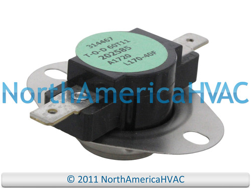 RZ272748 272748 Furnace Heater Gas Limit Switch Snap Disc Safety Temperature Repair Part