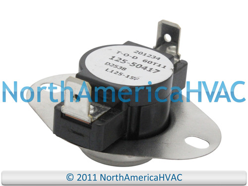 RZ050417 050417 125-50417 Furnace Heater Gas Limit Switch Snap Disc Safety Temperature Repair Part