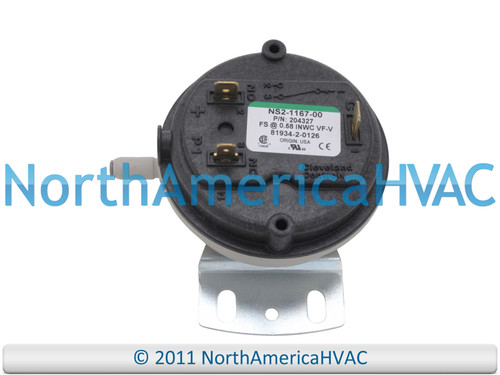 RZ204327 204327 Furnace Air Pressure Switch Vent Venter Vacuum Suction Repair Part